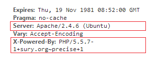 Apache response headers