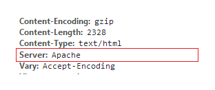Apache response headers